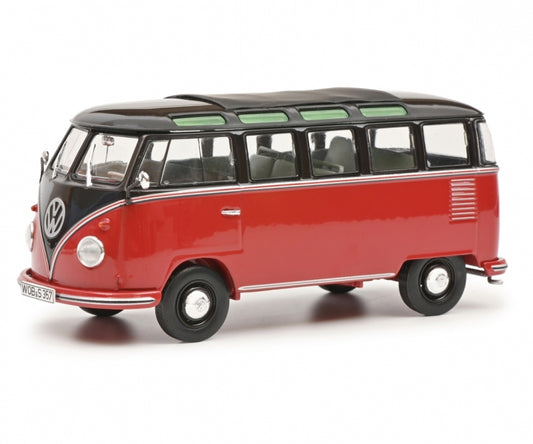 Schuco 450785700 VW T1b Samba schwarzbr. 1:32 2022 New Item