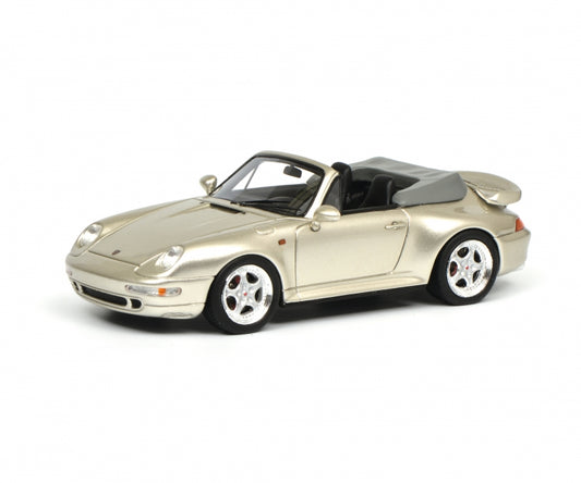 Schuco Porsche 911 Cabrio grey 1:43