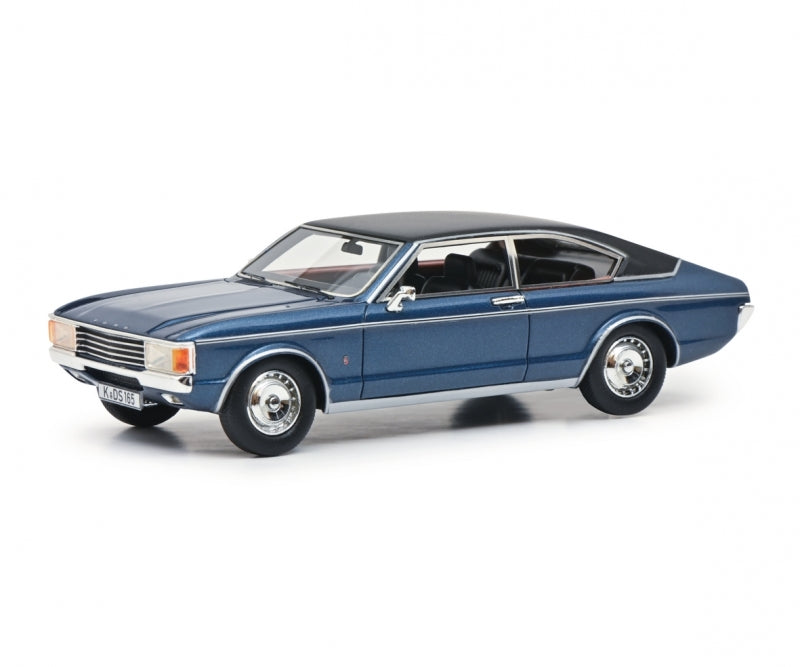 Schuco FORD Granada Coupé blau 1:43