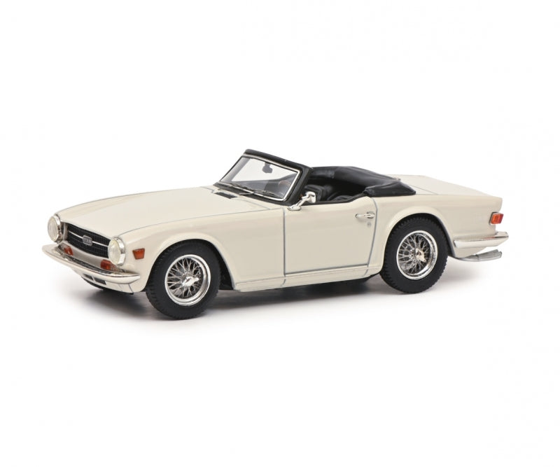 Schuco Triumph TR6 weiß 1:43