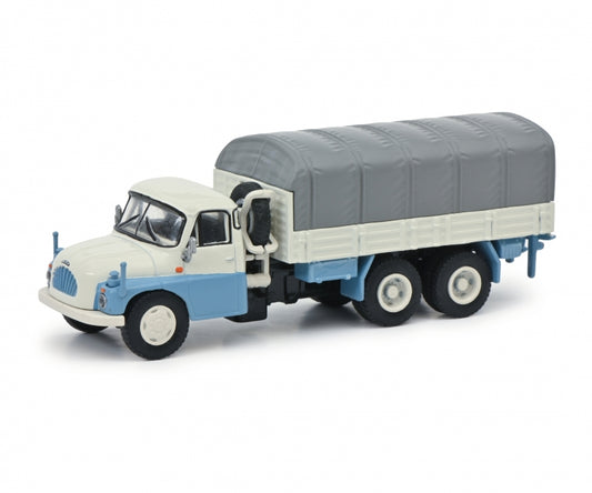 Schuco Tatra T148 Pritsche blau/weiß 1:87