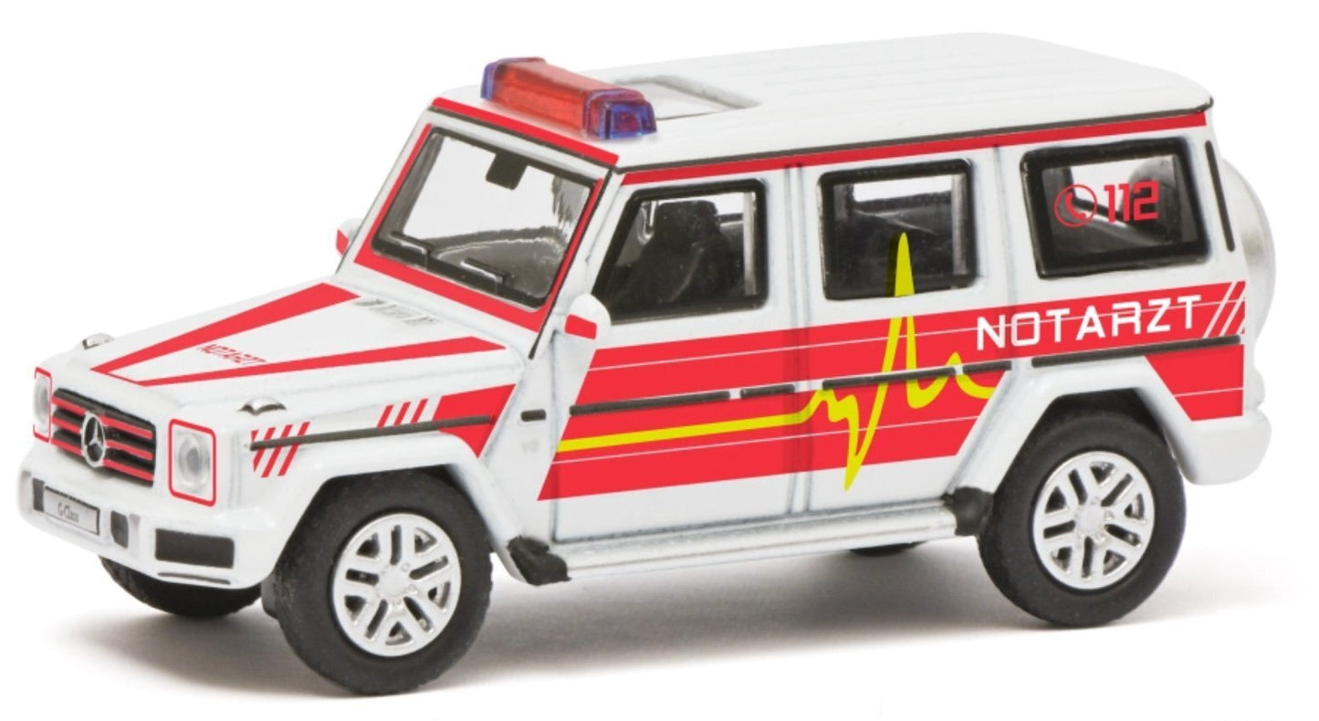 Schuco 452674200 Mercedes-Benz G Model 'Emergency Doctor'