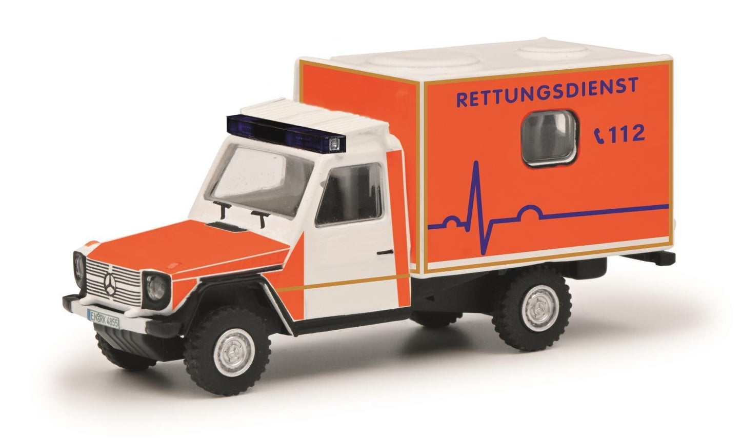 Schuco 452674300 Mercedes-Benz G Model “Rescue Service'