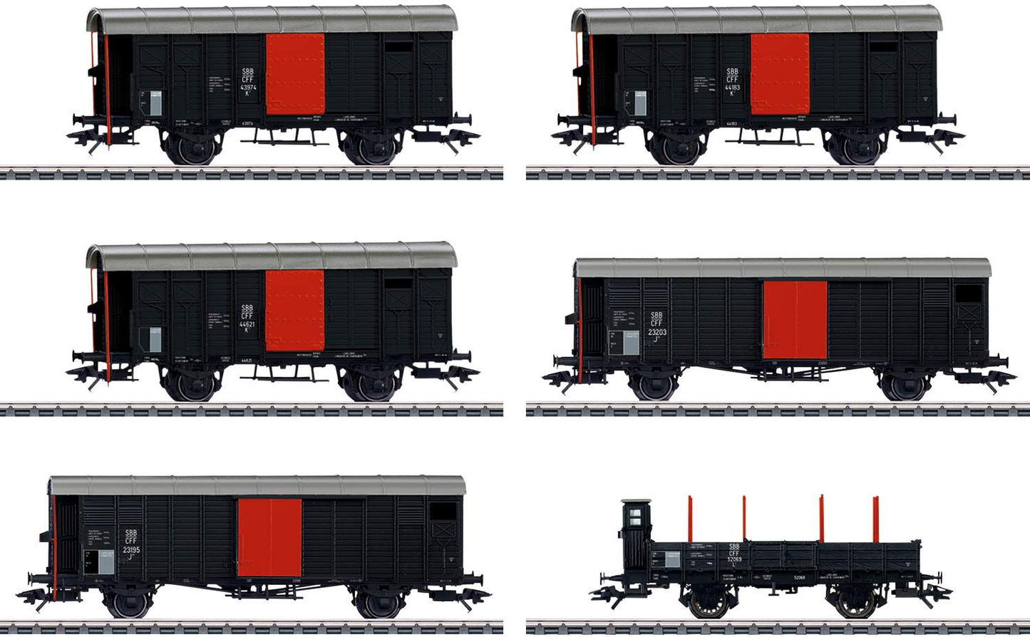Marklin HO 46050 Toy Fair 2020 Freight Car-Set for Ce 6/8 I