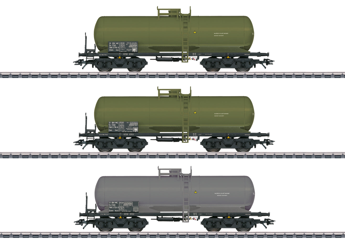Marklin HO 46463 CSD Gas Tank Car Set 2024 New Item New Item