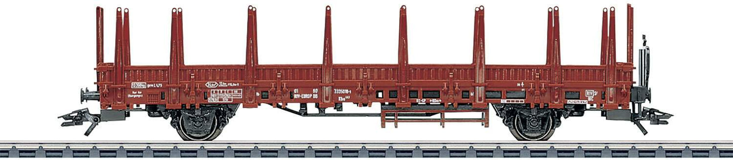 Marklin HO 4694 Flat Car w/Stakes -- DB
