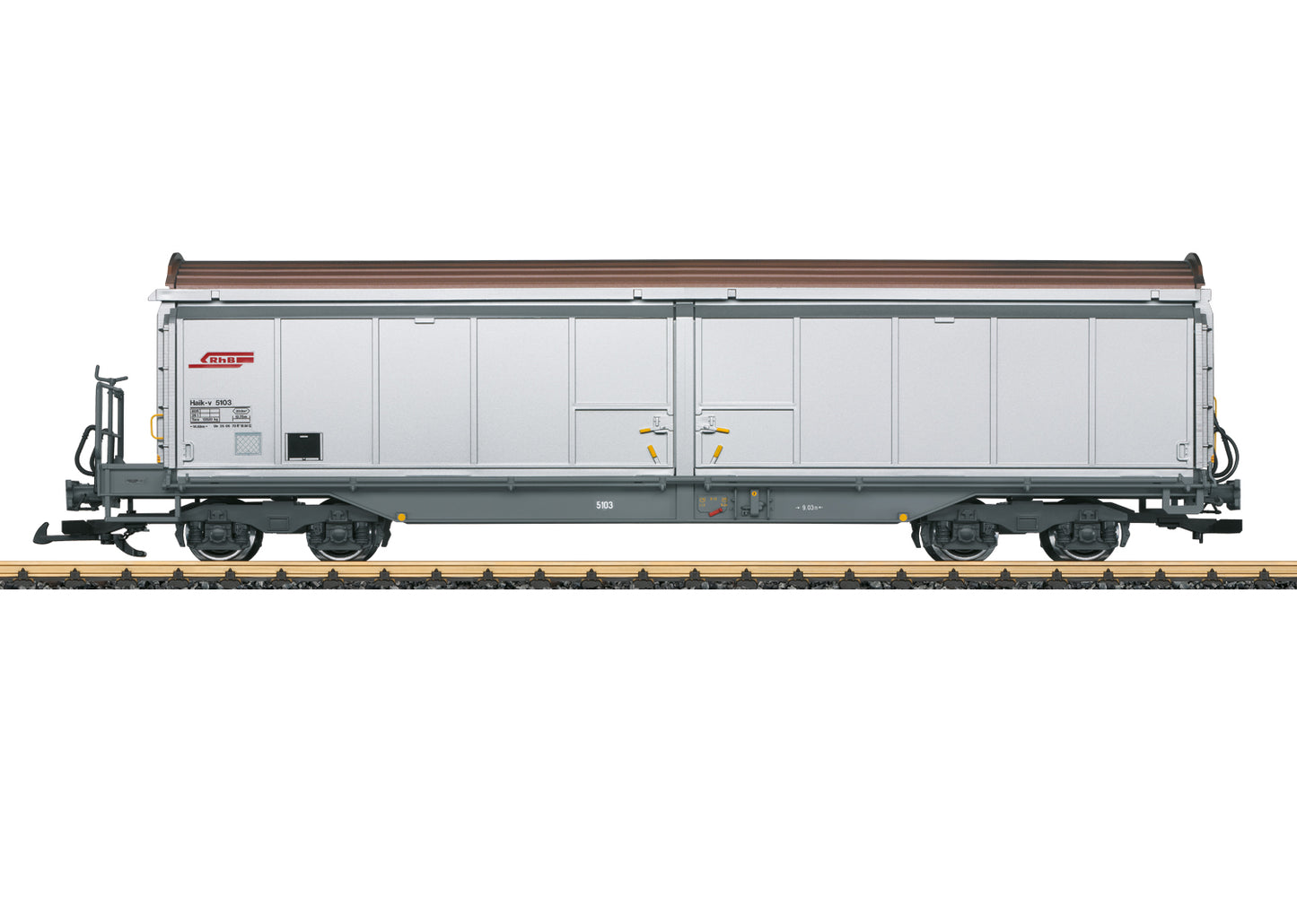 LGB G 48575 RhB Haik-v Sliding Wall Car Ep. VI 2022 New Item Summer 2022