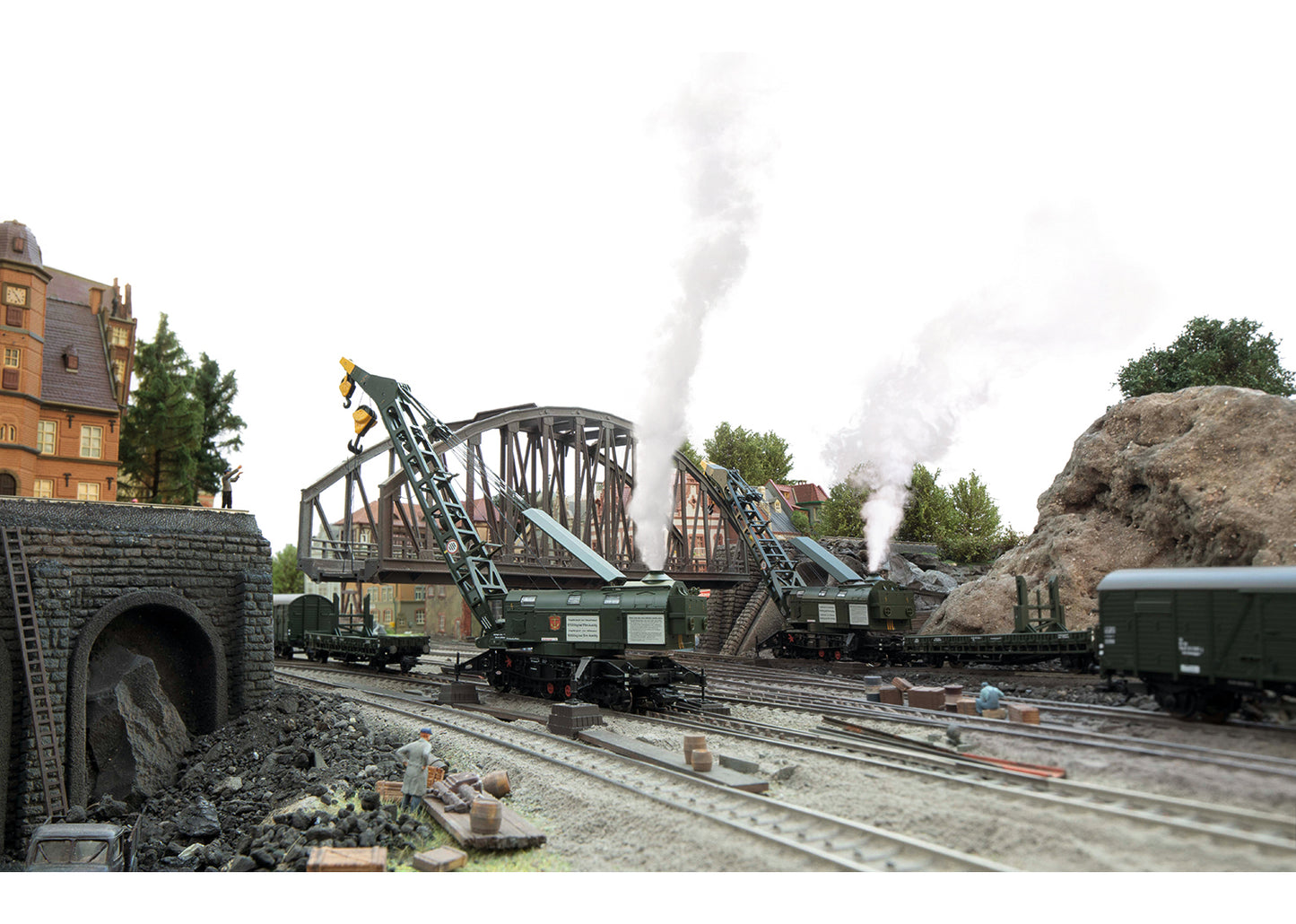 Marklin HO 49571 Type 058 Steam Crane (Ardelt) DB, Ep. IV