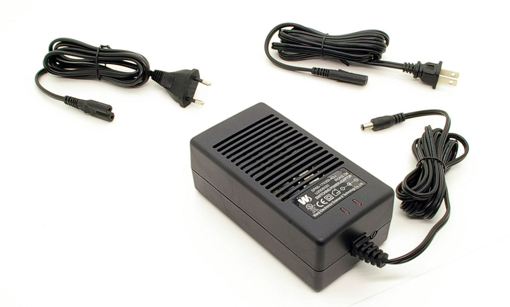 ESU HO 50090 Power supply 15V - 21V/5A, input 120-240VAC, EURO + US Cables