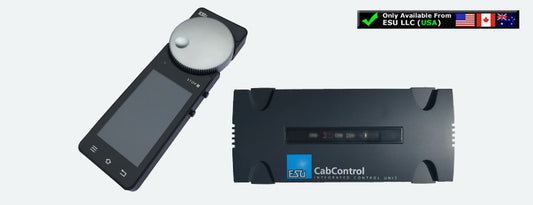 ESU  50310  CabControl DCC System, with WiFi Throttle, 7A, Set with power supply 110V-240VA, USA, Output 15-21V, english 