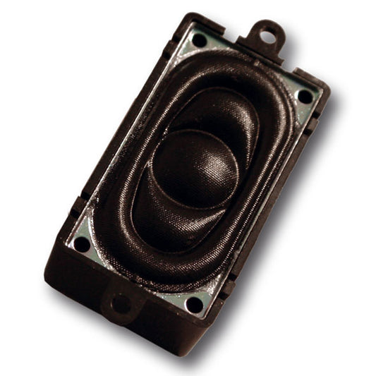 ESU HO 50334  Loudspeaker 20mm x 40mm, square, 4 ohms, with sound chamber 