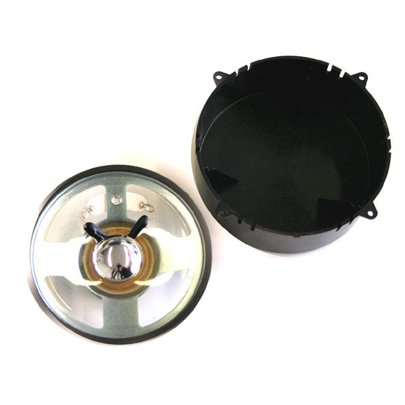ESU HO 50446 Loudspeaker 78mm, round, 32 Ohm, with sound chamber for LokSoundXL