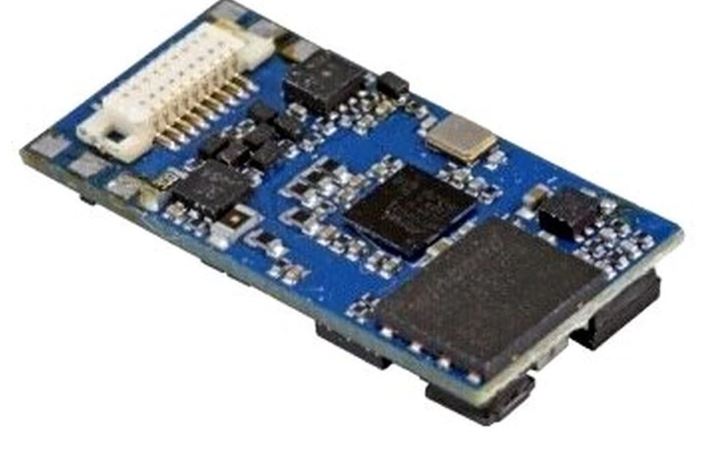 ESU HO 58816 LokSound 5 micro DCC/MM/SX/M4 blank decoder, 6-pin NEM651, Retail, with Speaker 11x15mm, gauge: 0, H0