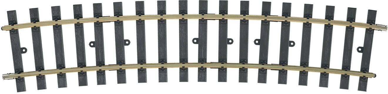 Marklin 1 59075 Curved Track -- 15 Degrees 1,394mm 54-7/8 Radius