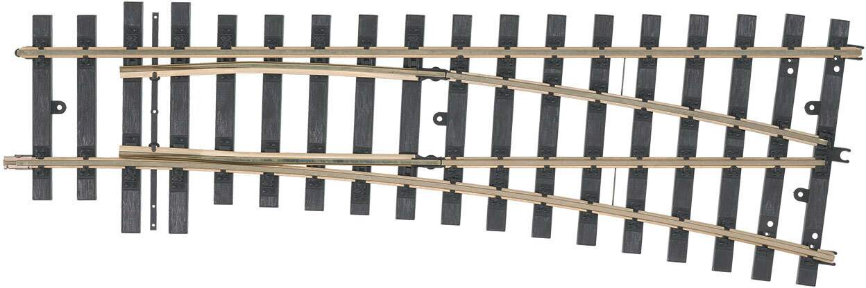Marklin 1 59087 Right Turnout -- 15 Degrees 1,394mm 54-7/8 Radius
