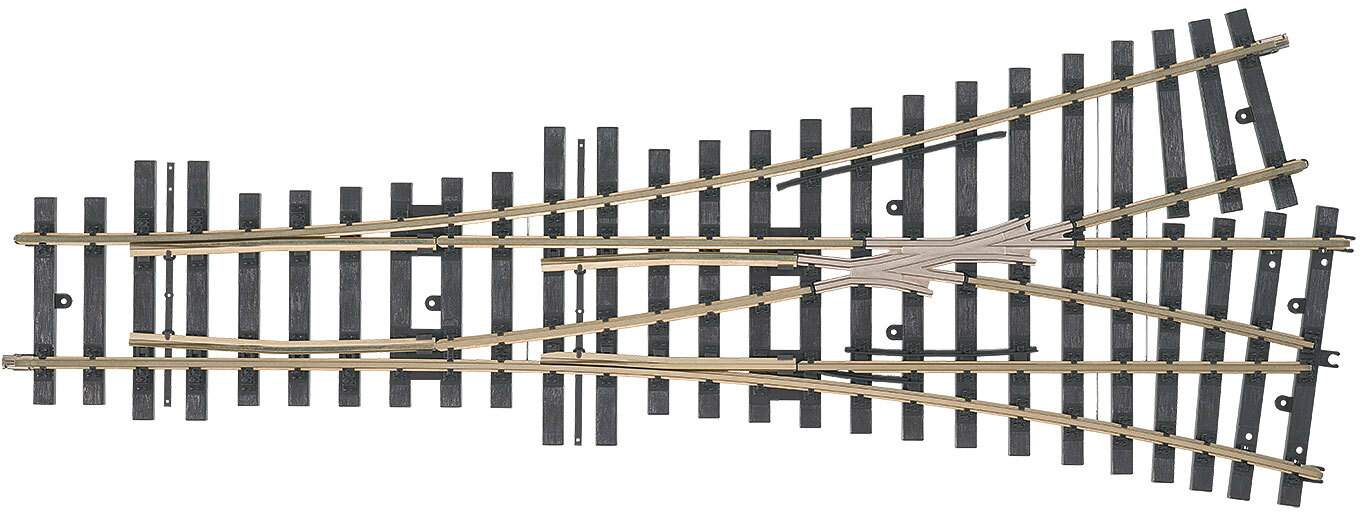 Marklin 1 59091 Three-Way Turnout Complete -- 1,394mm 54-7/8 Radius