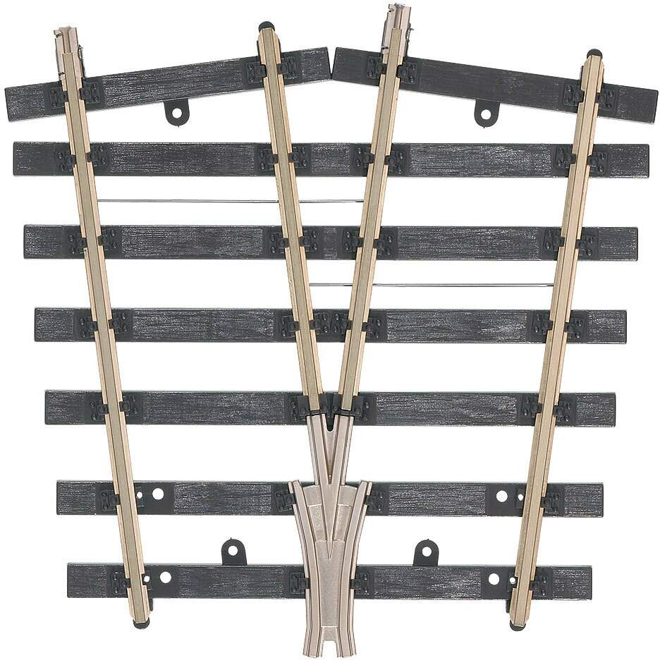 Marklin 1 59092 Turnout End Piece with Frog -- 15 Degrees