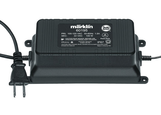 Marklin 1 60195 Switched Mode Power Pack for LGB and 1 Gauge -- 120V/100VA