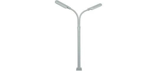 Viessmann HO 60951 Whip Lamp Double -- 100mm w/LED's w/Contact-Plug-Socket