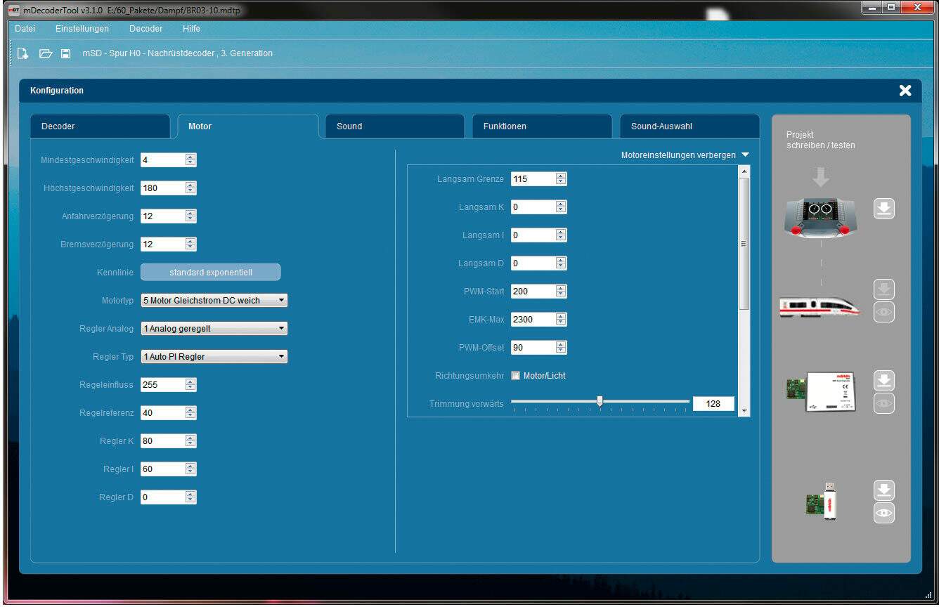 Marklin HO 60971 Decoder Programmer