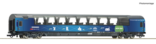Roco HO 6200015 Panorama coach “Connecting Europe Express” SBB era VI DC 2023 New Item