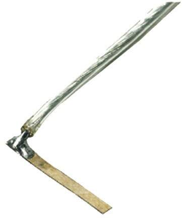 Trix N 66523 Feeder Contact pkg(10) -- Single Pole