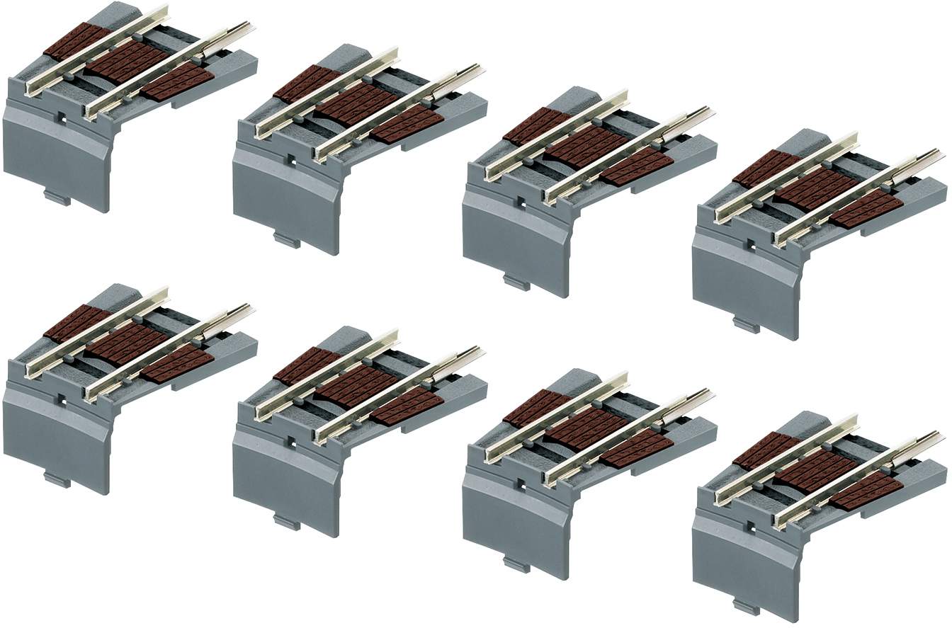 Trix N 66571 Extension set for the turntable, 8 Connections