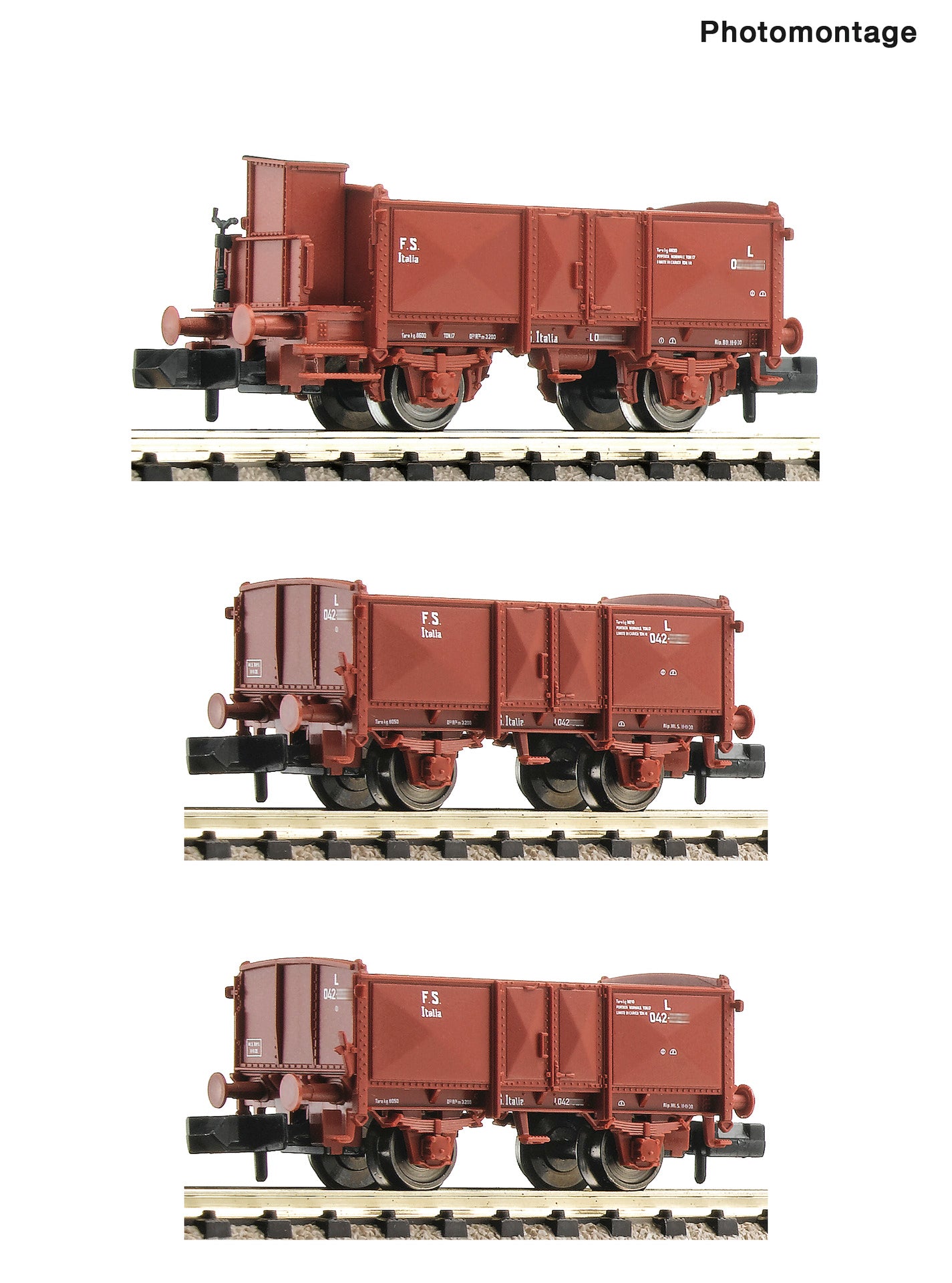 Fleischmann N 6660034 3-piece set: Coal train FS era II-III DC 2024 New Item