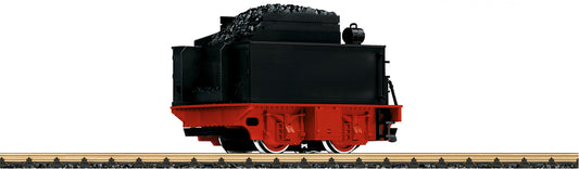 LGB G 69575 Sound-Equipped Powered Tender - Standard DC -- Painted, Unlettered (black, red)