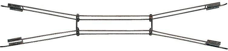 Marklin HO 70131 Marklin HO Catenary -- Catenary Wire for Crossings 5-1/2 Length