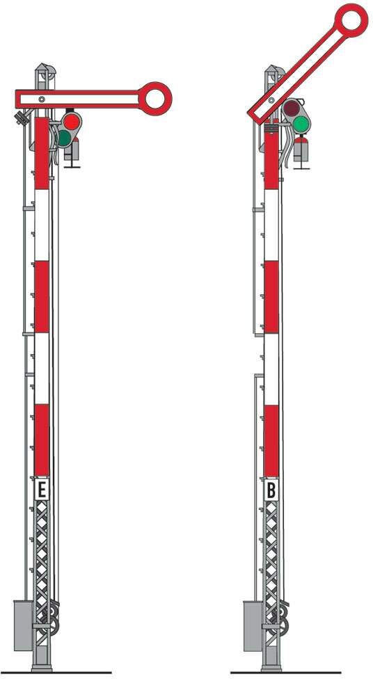 Marklin HO 70392 Home Signal w/Lattice Mast