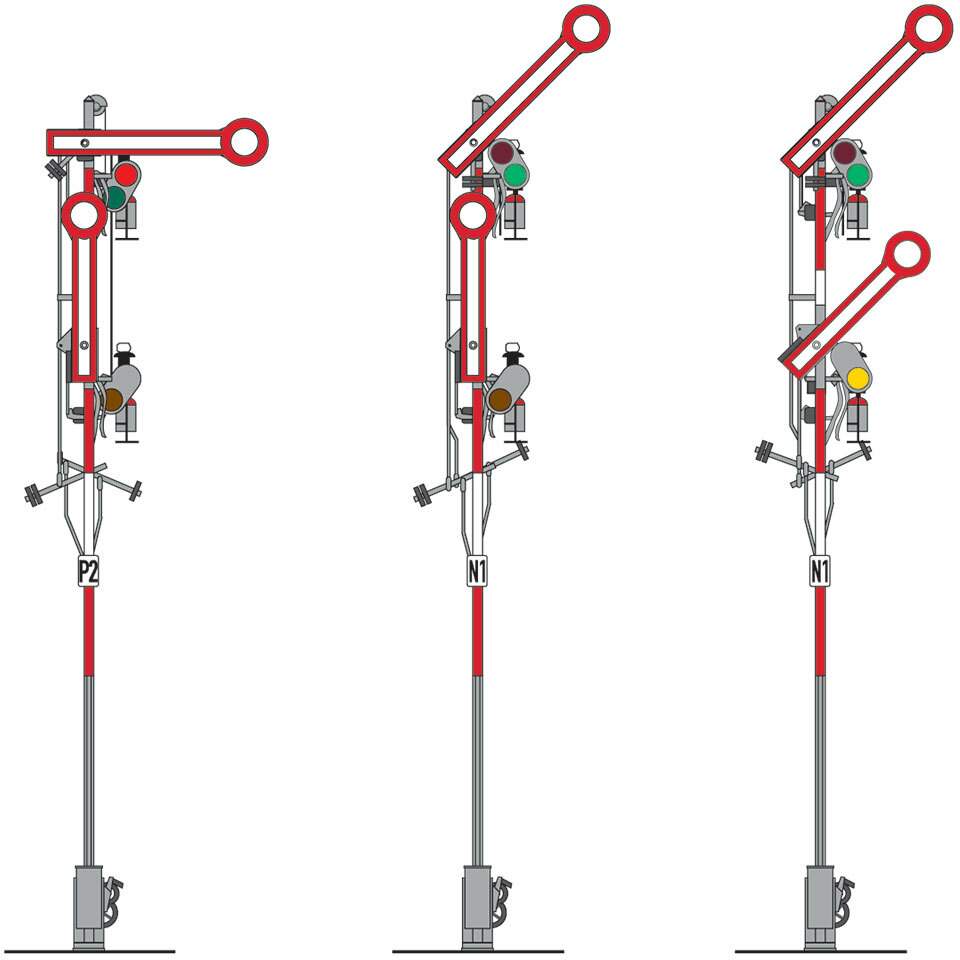 Marklin HO 70411 Home Signal w/Narrow Mast