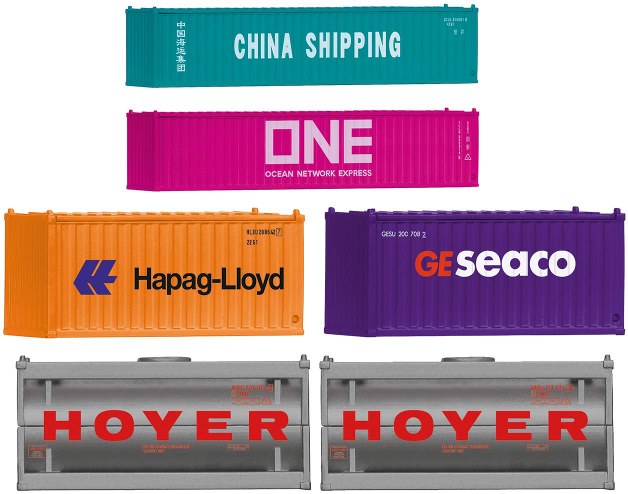 Marklin HO 72453 Start up Container-Set