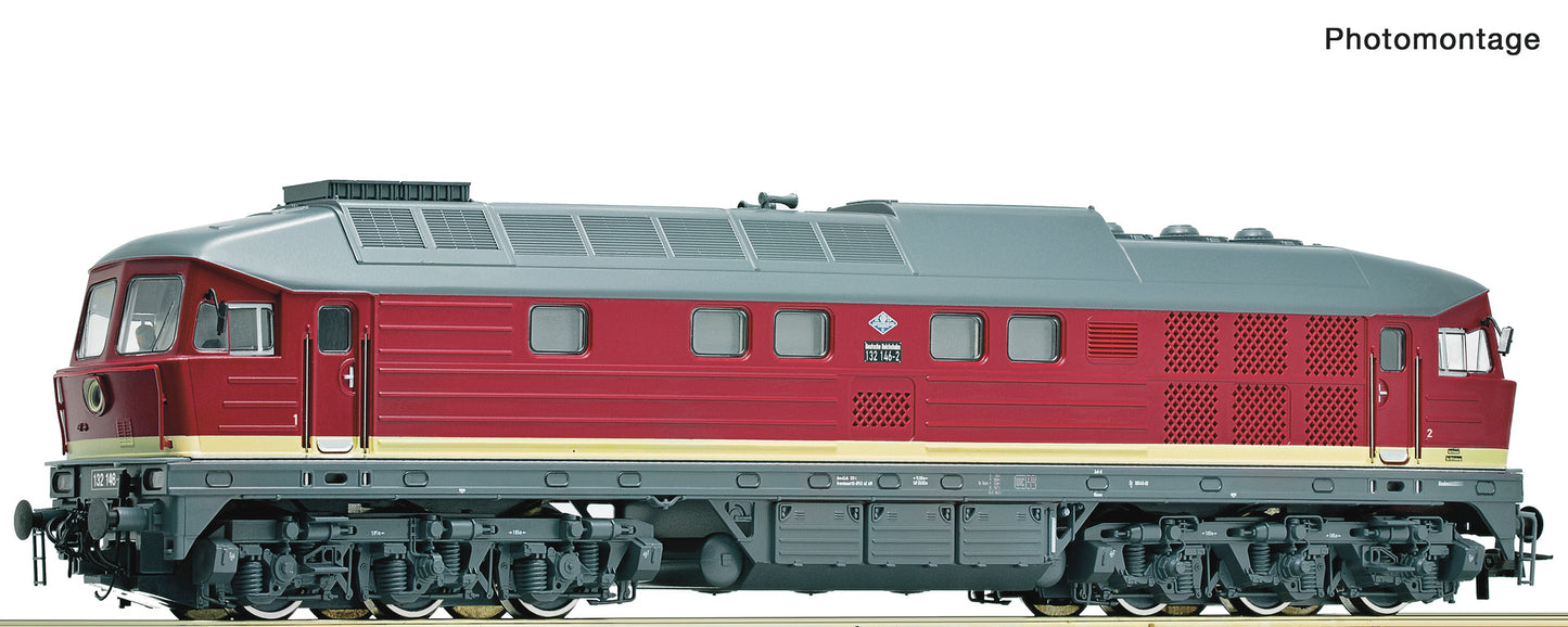 Roco HO 7310039 Diesel locomotive 132 146 -2 DR era IV DC 2024 New Item