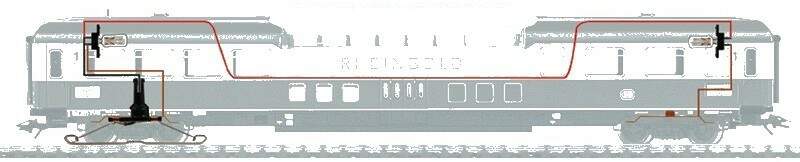 Marklin HO 73161 Interior Lighting Kit
