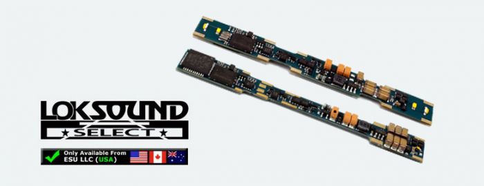 ESU HO 73199 LokSound Select Direct Micro OEM - For upgrading DC versions of Locos offering Factory ESU Sound