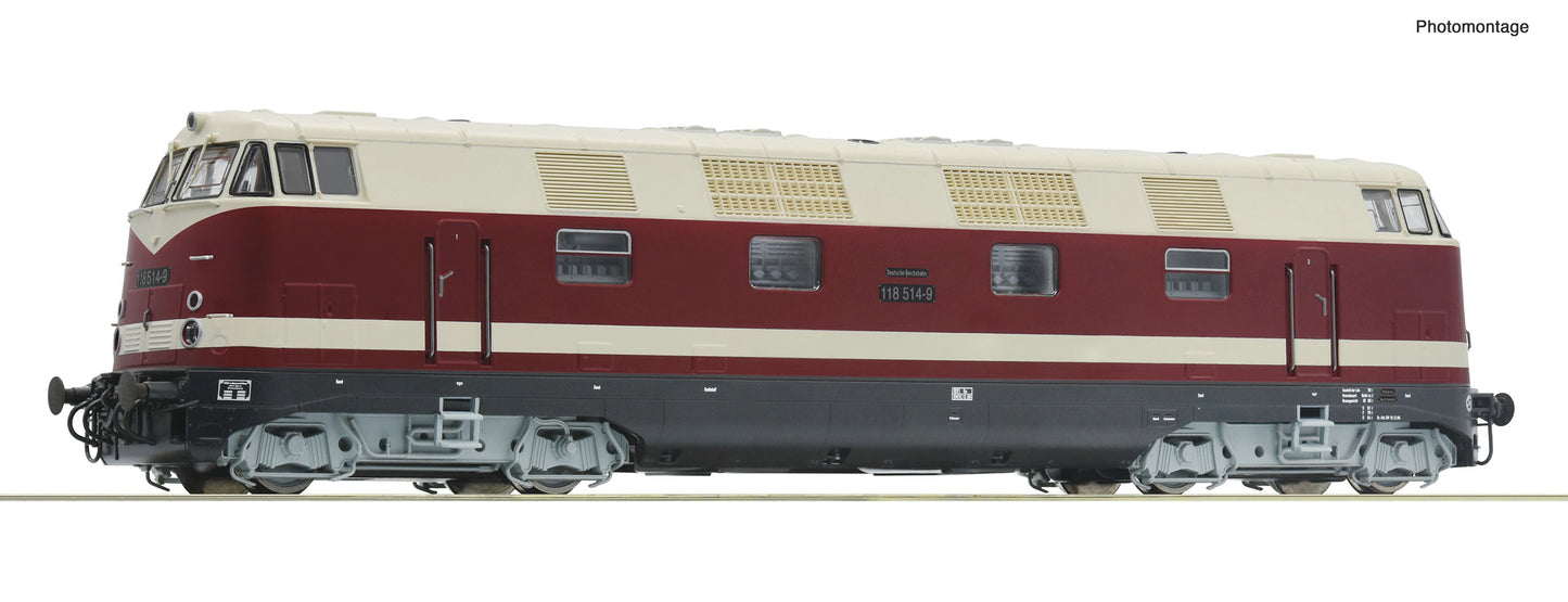 Roco HO 7320032 Diesel locomotive class V 180 DR era III AC Sound 2024 New Item