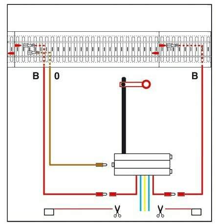 Marklin HO 74043 C-Track -- Signal Hookup Kit