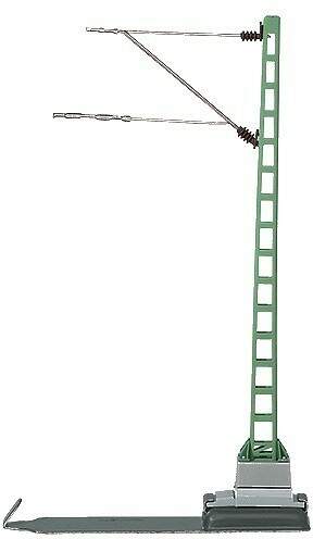 Marklin HO 74101 Marklin HO Catenary -- Standard Mast Height: 3-15/16 Pkg(5)