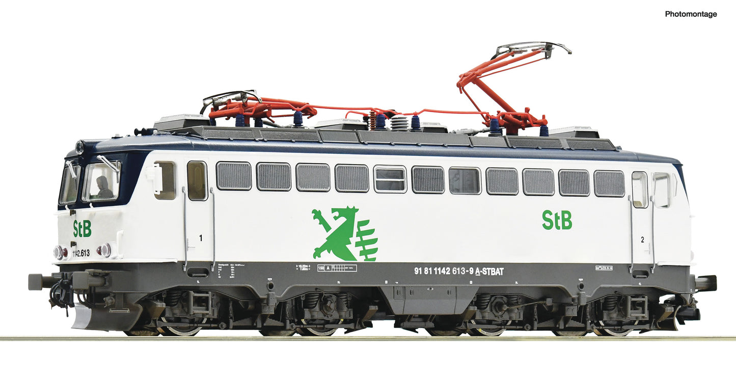 Roco HO 7520042 Electric locomotive 1142 613-9 StB era VI AC Sound 2024 New Item
