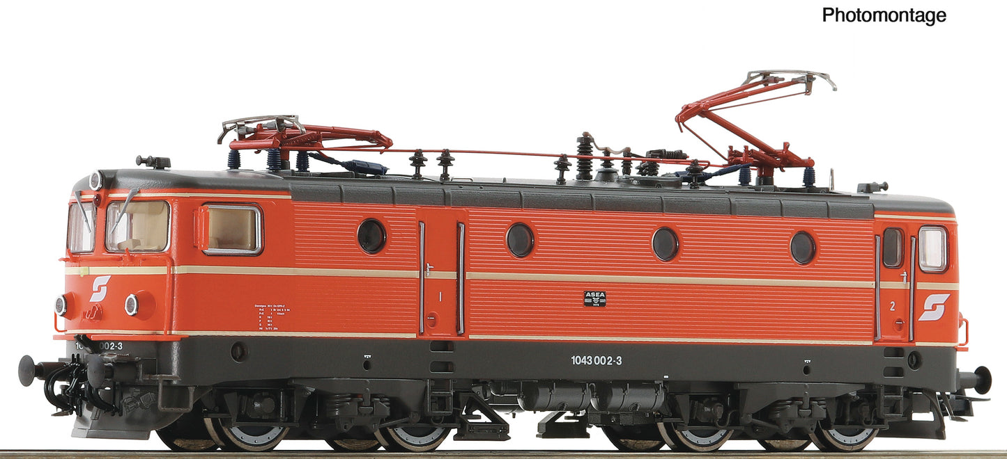 Roco HO 7520072 Electric locomotive 1043 002-3 ÖBB era V AC Sound 2024 New Item