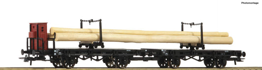 Roco HO 76405 Swivelling bolster wagon unit, K.P.E.V.