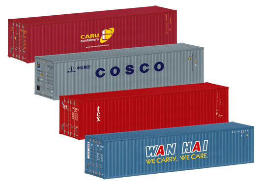 Trix HO 76552 40-Foot Container Set  2024 New Item