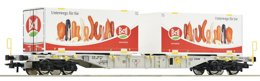 Roco HO 76948 Container Carrier Wagon, AAE