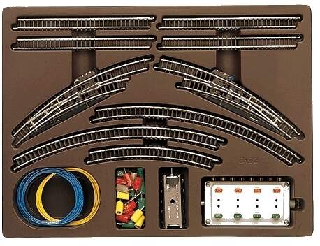 Marklin Z 8192 T1 Extension Set -- With Electric Turnouts