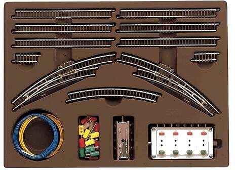 Marklin Z 8193 T2 Extension Set w/Electric Turnouts