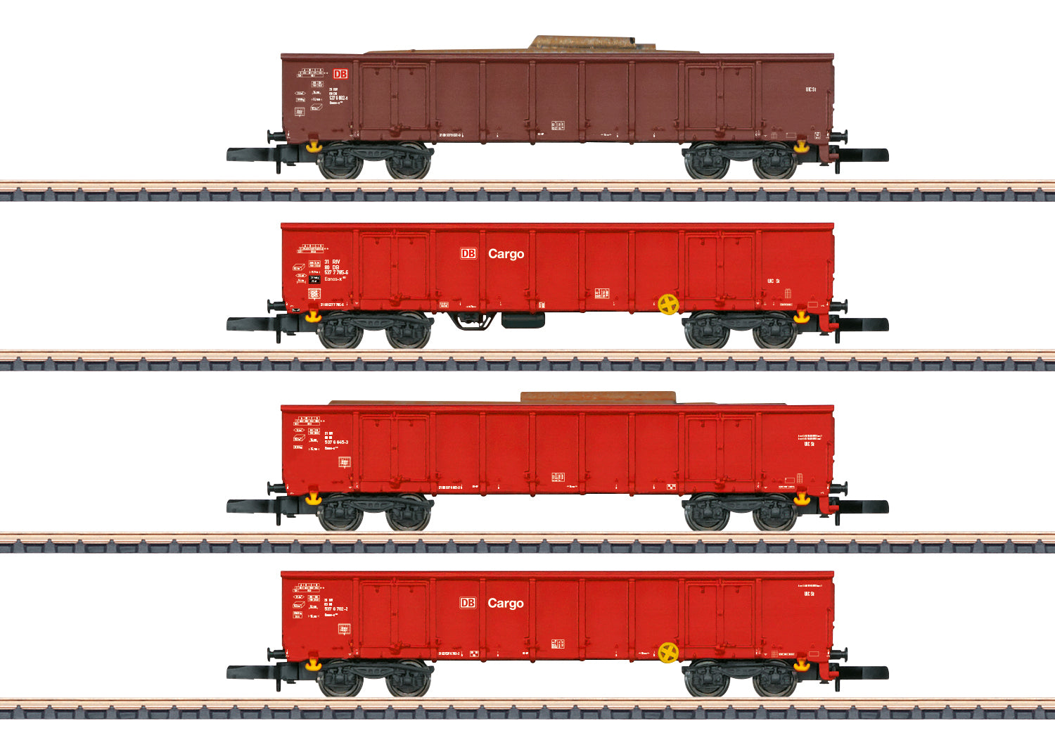 Marklin Z 82542 Type Eanos High-Side Gondola Set 2024 New Item