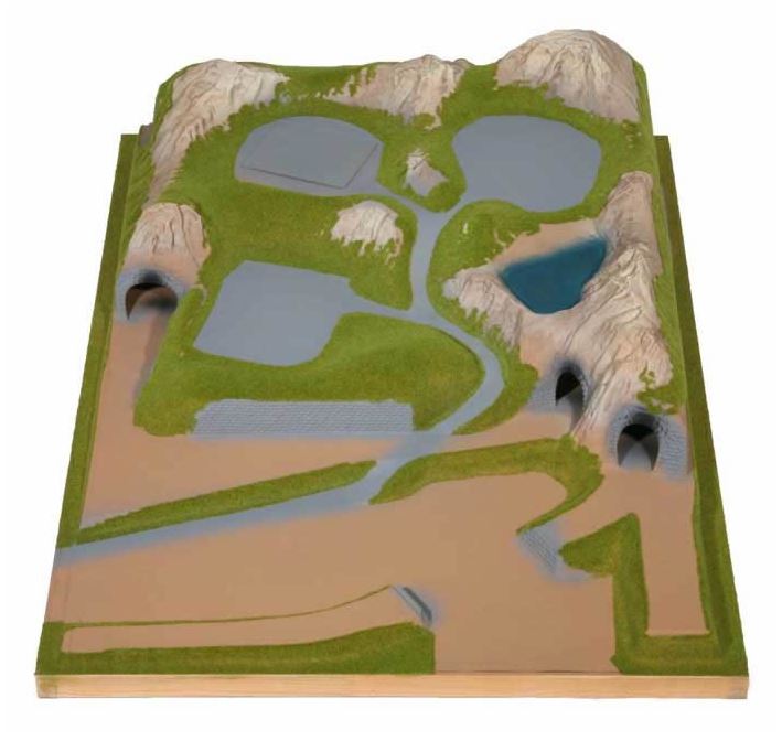 Noch N 84320 Right Extension Layout, 'Storage Yard', 27 x 39 (69x100cmx21cm)