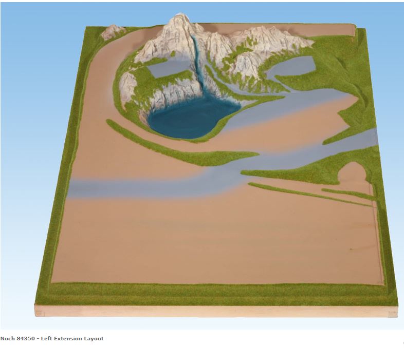 Noch N 84350 Left Extension Layout, 27x39.5