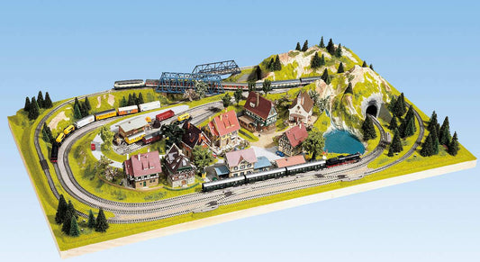 Noch Z 84810 Layout Traunstein N & Z scale, incl. Bridges 49 x 27 x 8 (125x69x18 cm)